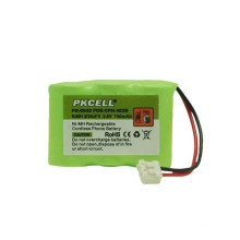 Batería para teléfono inalámbrico NI-MH 2 / 3AA 3.6v 600mah